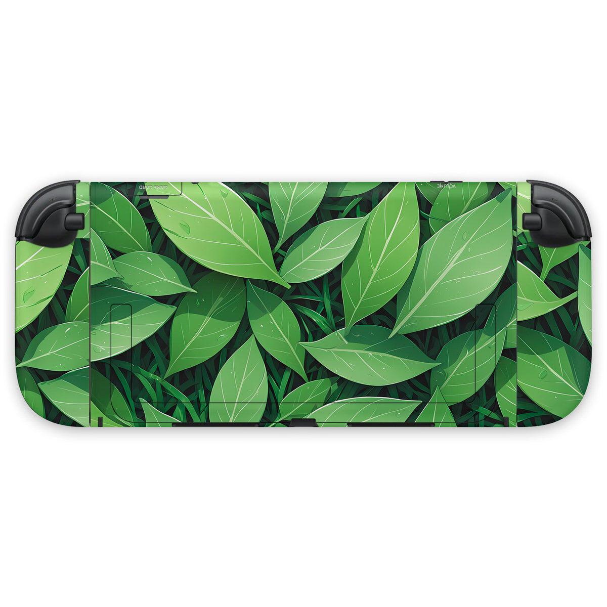 grass type nintendo switch 2 console & joycon skin