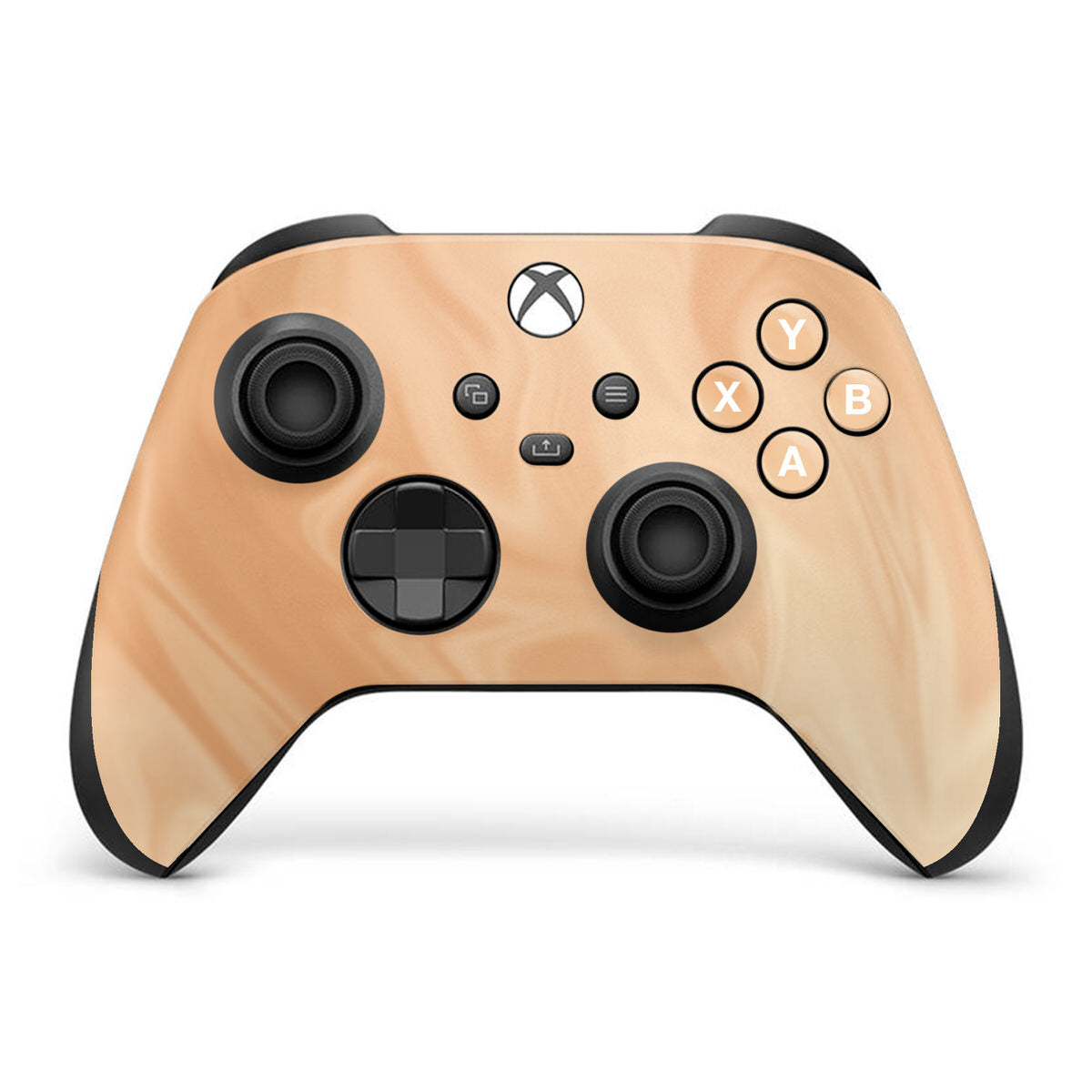 latte liquid marble xbox series x controller skin