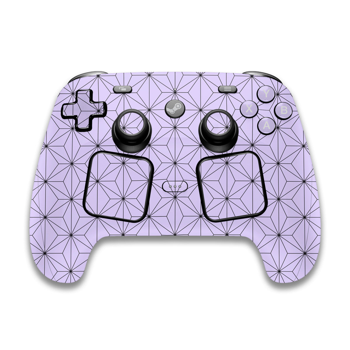 lilac asanoha steam controller skin