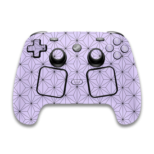 lilac asanoha steam controller skin