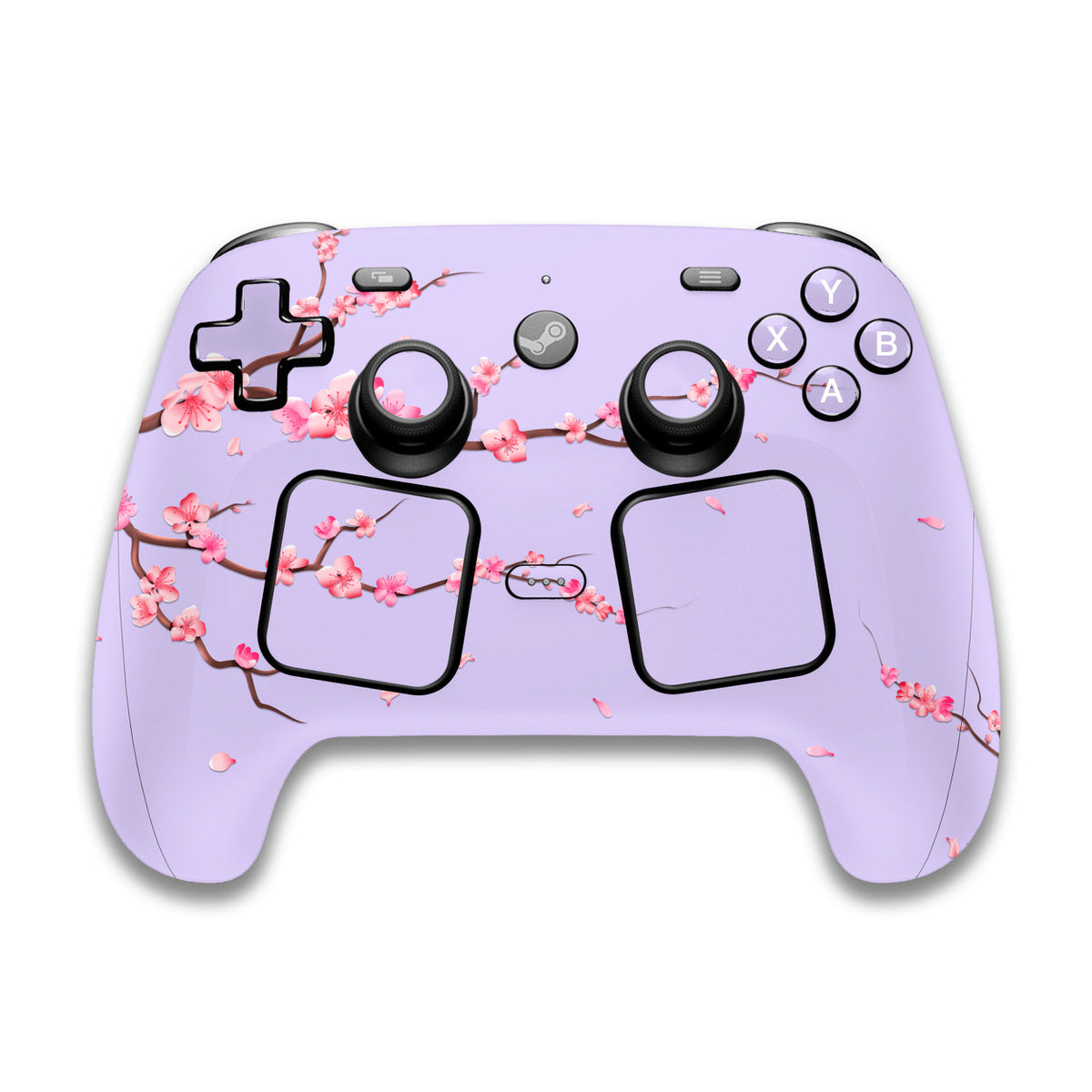 Lilac Cherry Blossom Steam Controller Skin