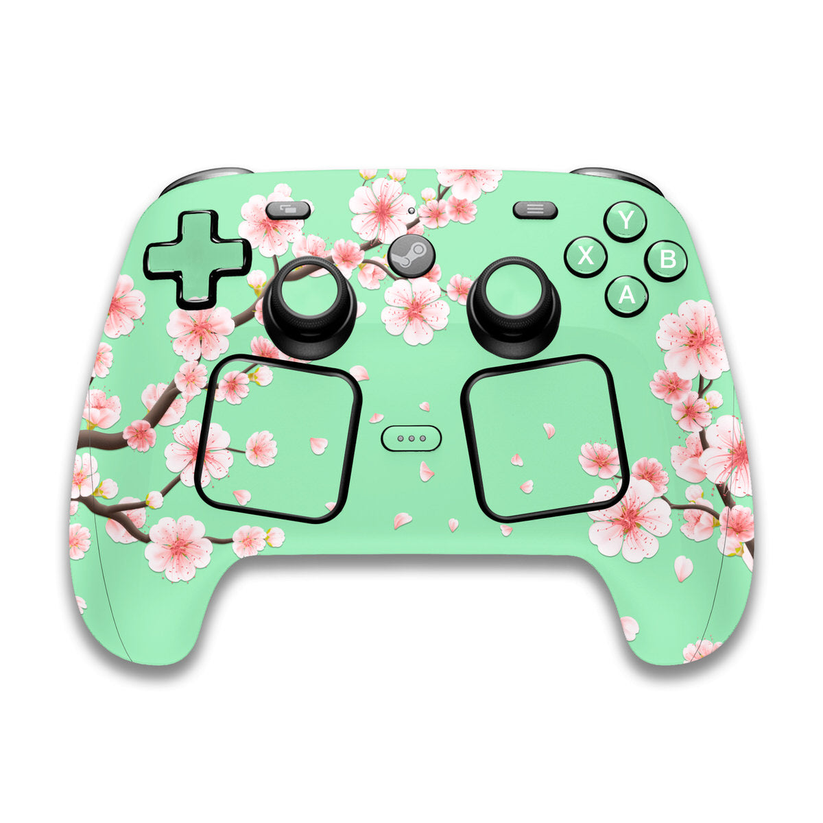 Matcha Cherry Blossom Steam Controller Skin