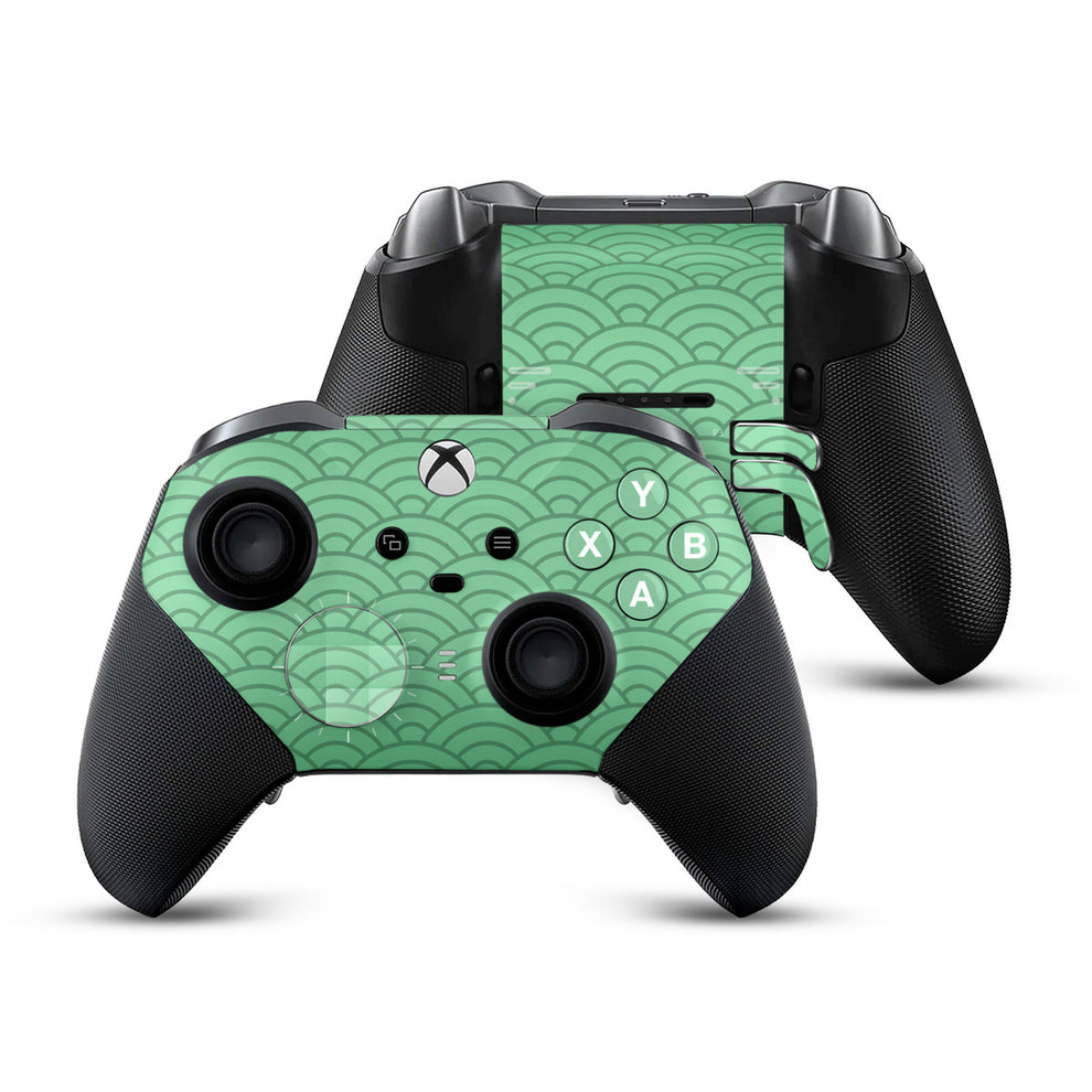 Matcha Seigaiha Waves Xbox Elite Controller Series 2 Skin – GhostlyGuard