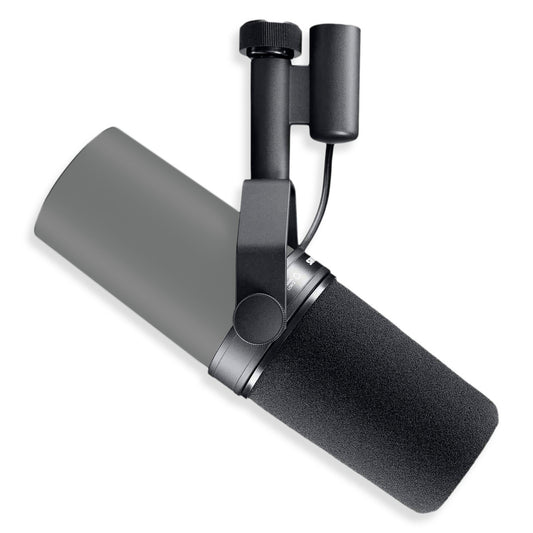 middle grey shure sm7b microphone skin