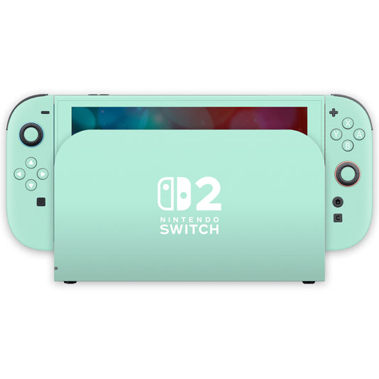mint green nintendo switch 2 decal skins