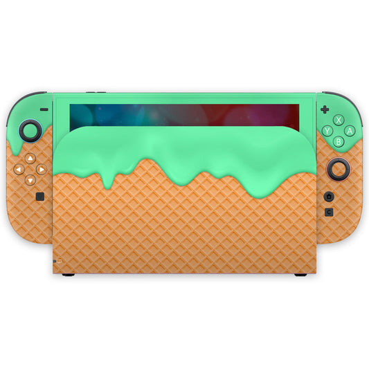 mint ice cream nintendo switch 2 skin