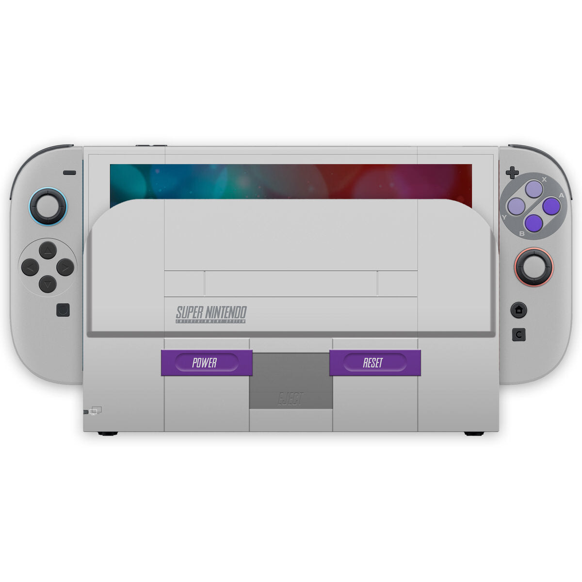 ntsc snes nintendo switch 2 skin