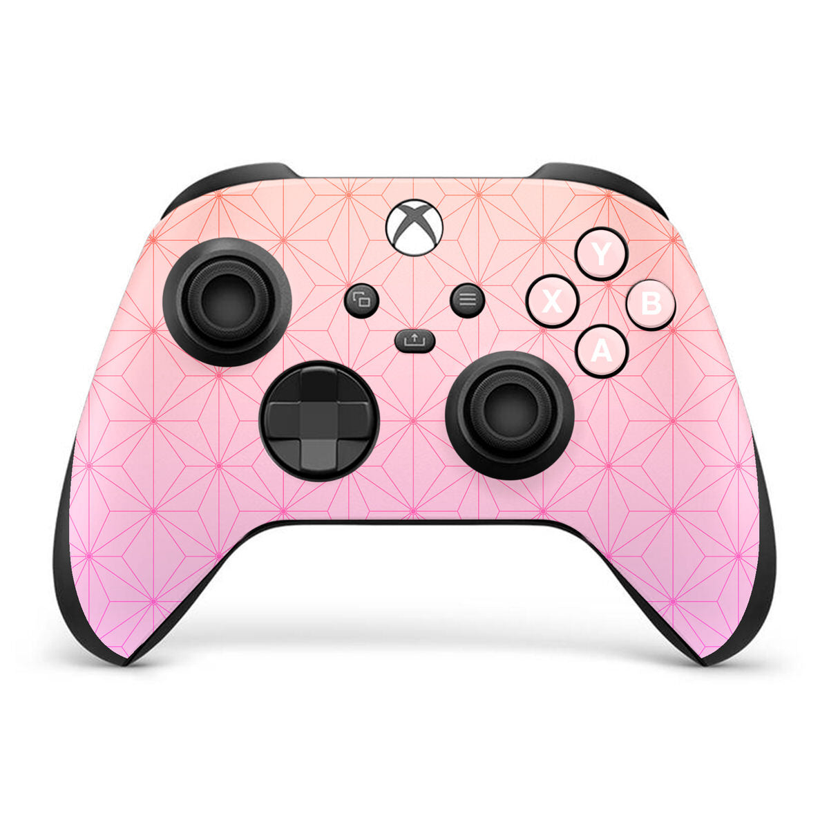 pastel asanoha xbox series x controller skin