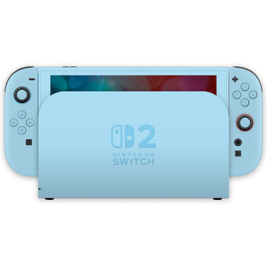 pastel blue nintendo switch 2 skin