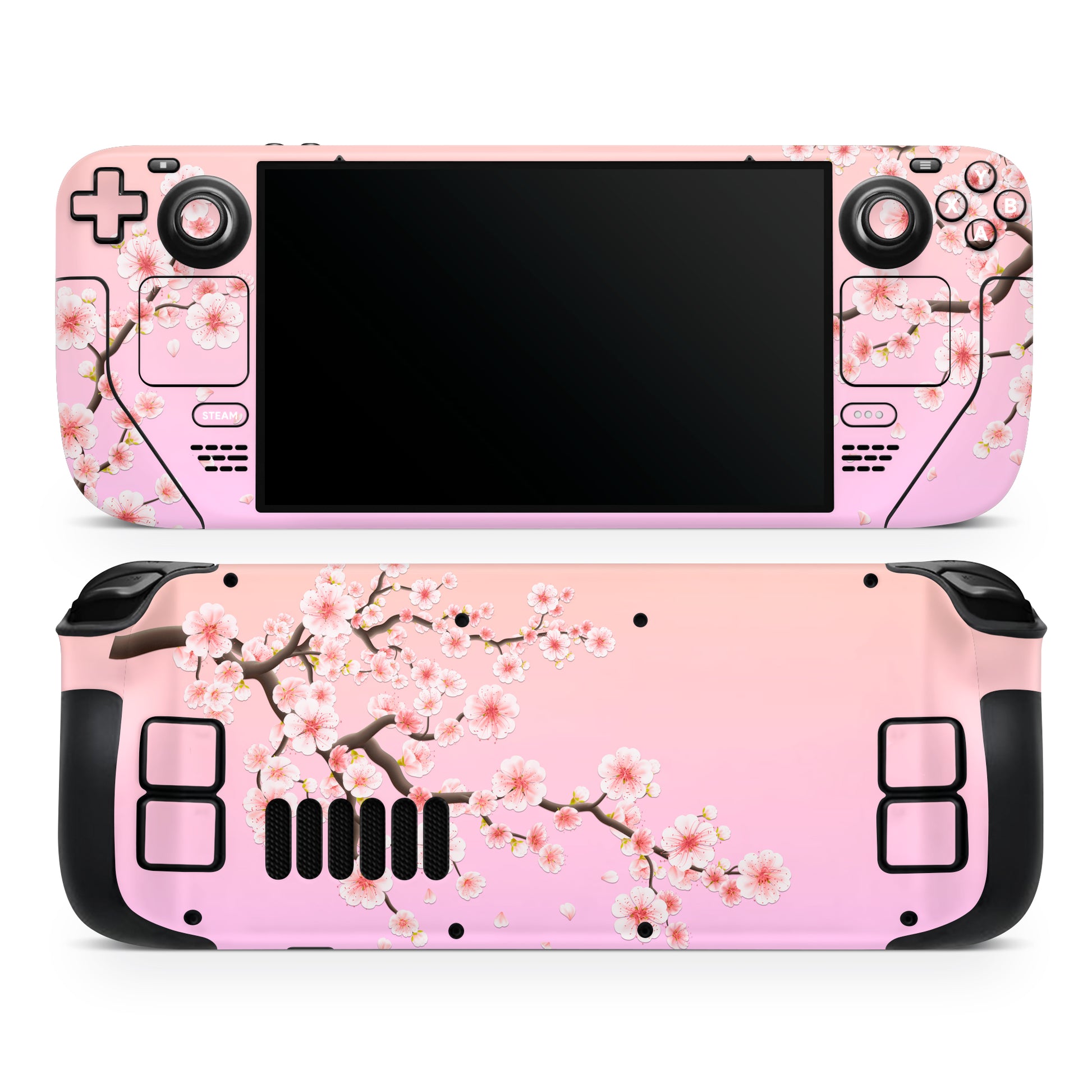 pastel cherry blossom valve steam wrap skin