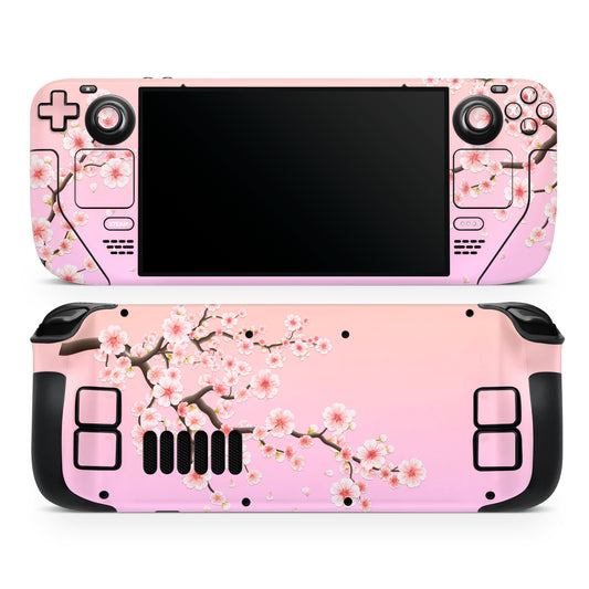 pastel cherry blossom valve steam wrap skin