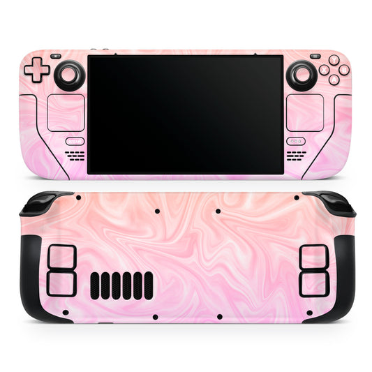 pastel liquid marbling valve steam deck cover skin