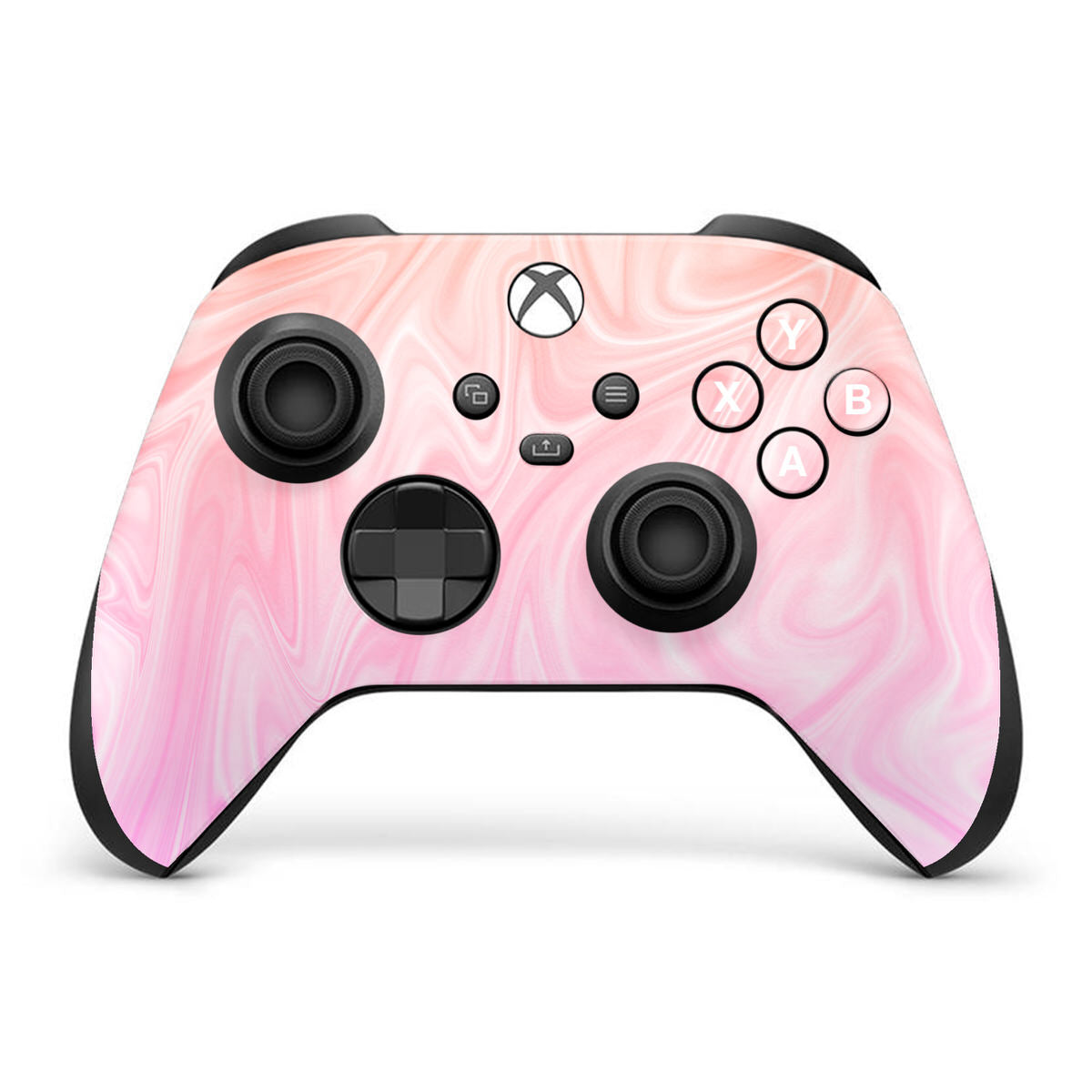 pastel liquid marble xbox series x controller skin