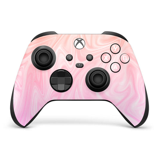 pastel liquid marble xbox series x controller skin