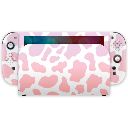 pastel moo moo nintendo switch 2 skin