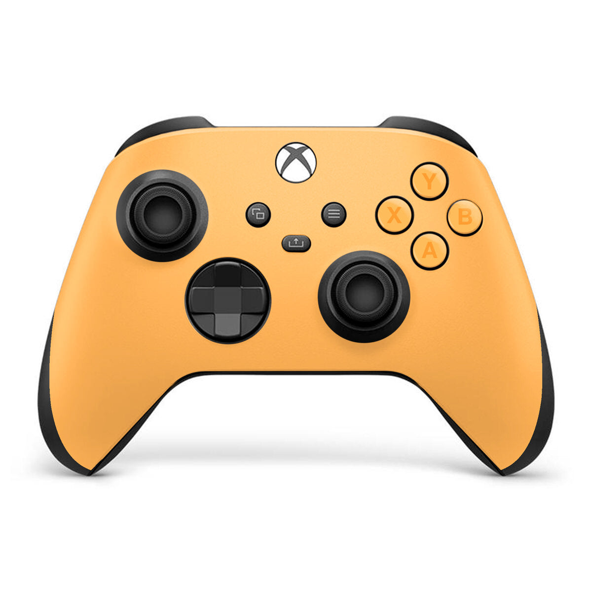 pastel orange xbox series x controller skin