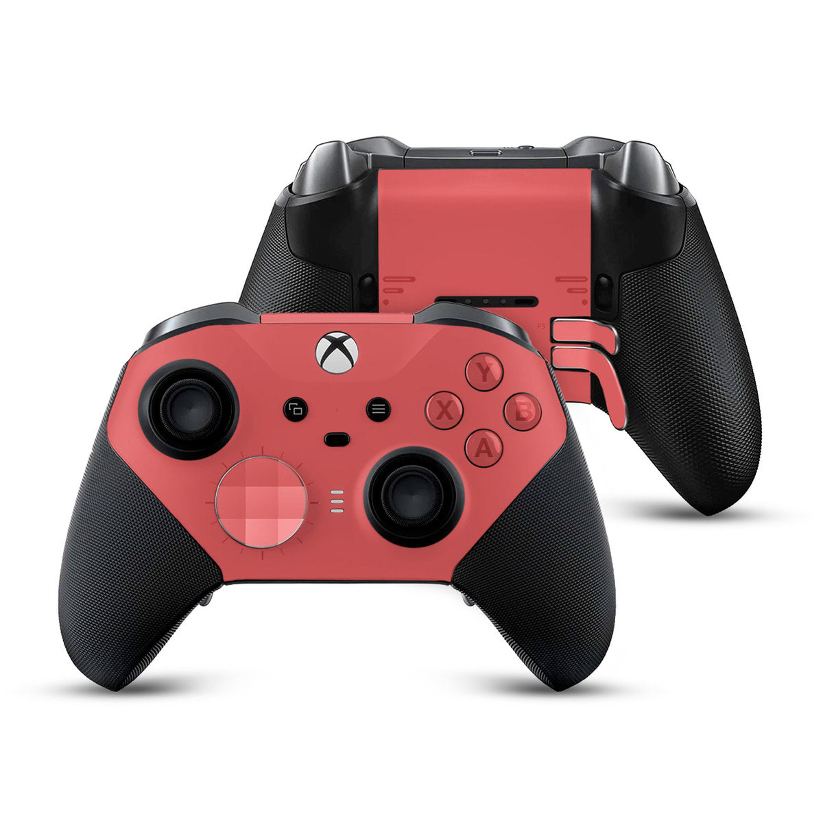 pastel red xbox elite series 2 controller skin