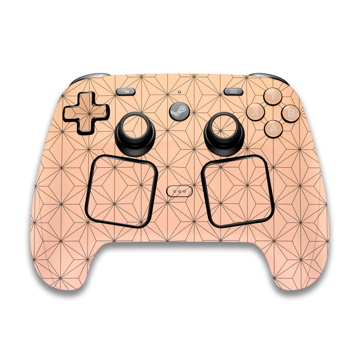 peach asanoha steam controller skin
