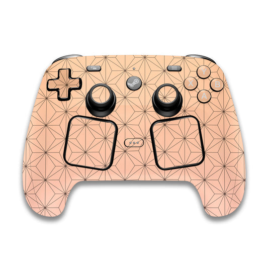 peach asanoha steam controller skin