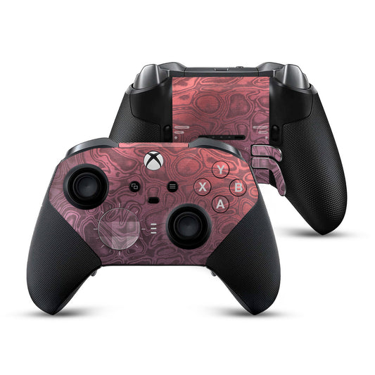 peach damascus xbox elite series 2 controller skin
