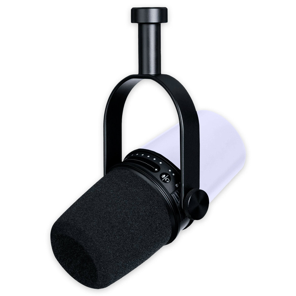 polar purple shure mv7 microphone skin