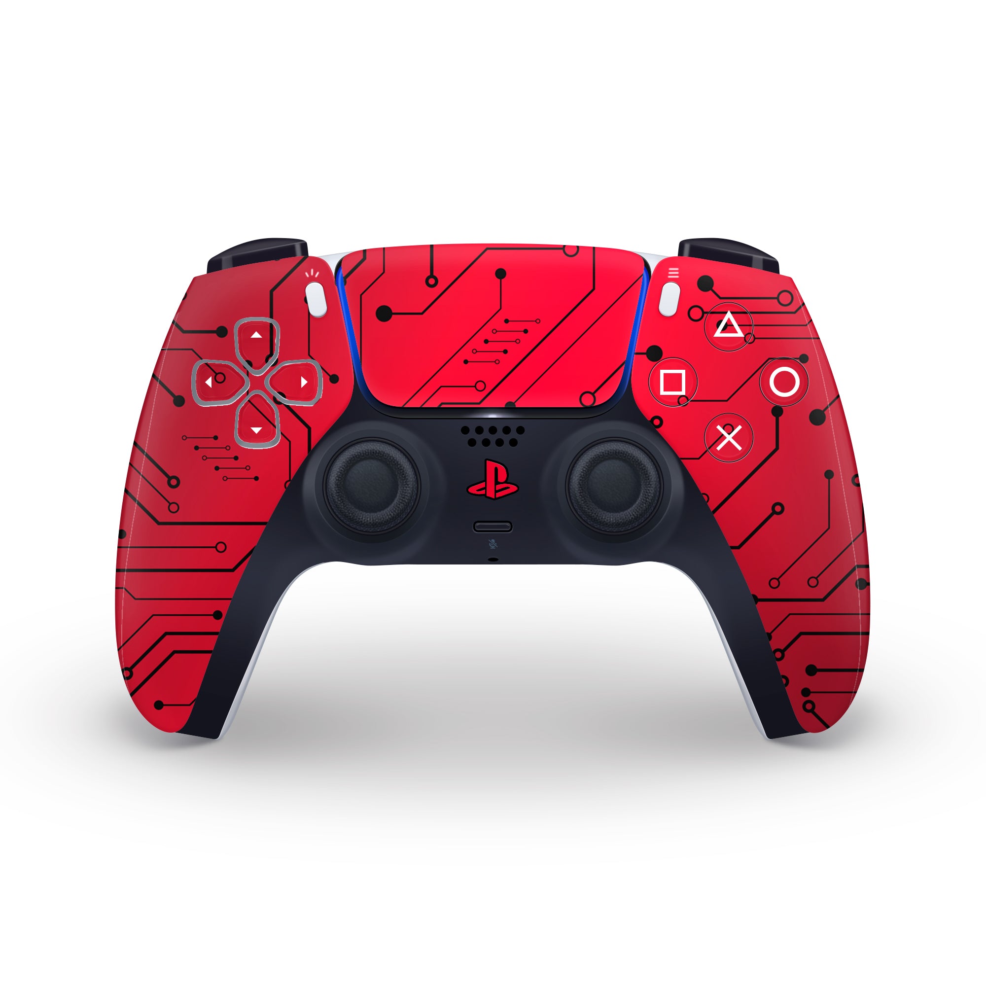 Sp5 Remote Skin Rdr 2 Red Cybernetic PS5 Controller Skin – GhostlyGuard