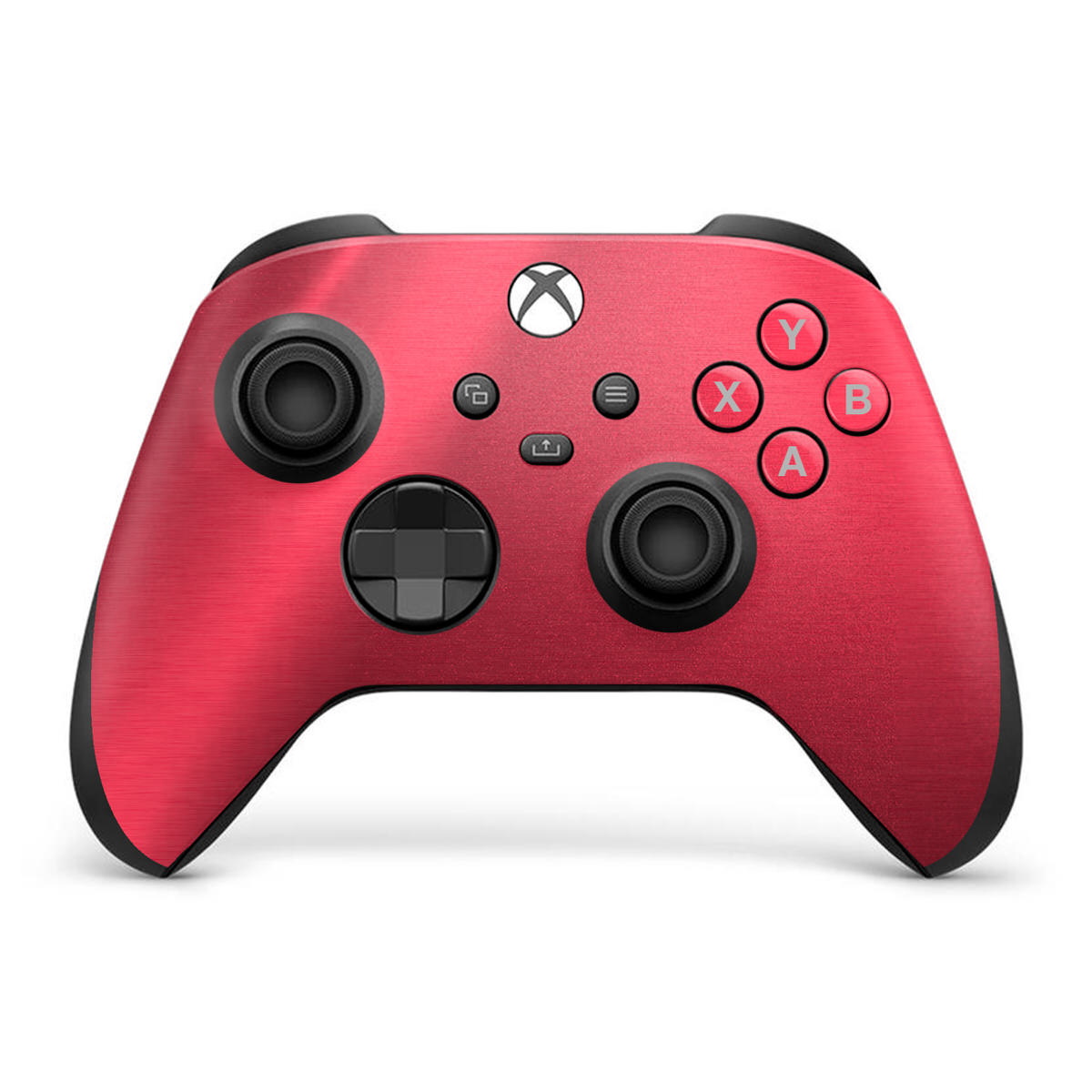 red steel xbox series x controller skin