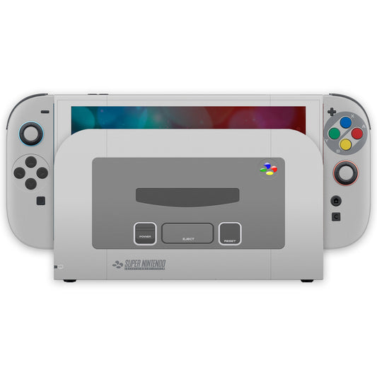 retro snes nintendo switch 2 skin
