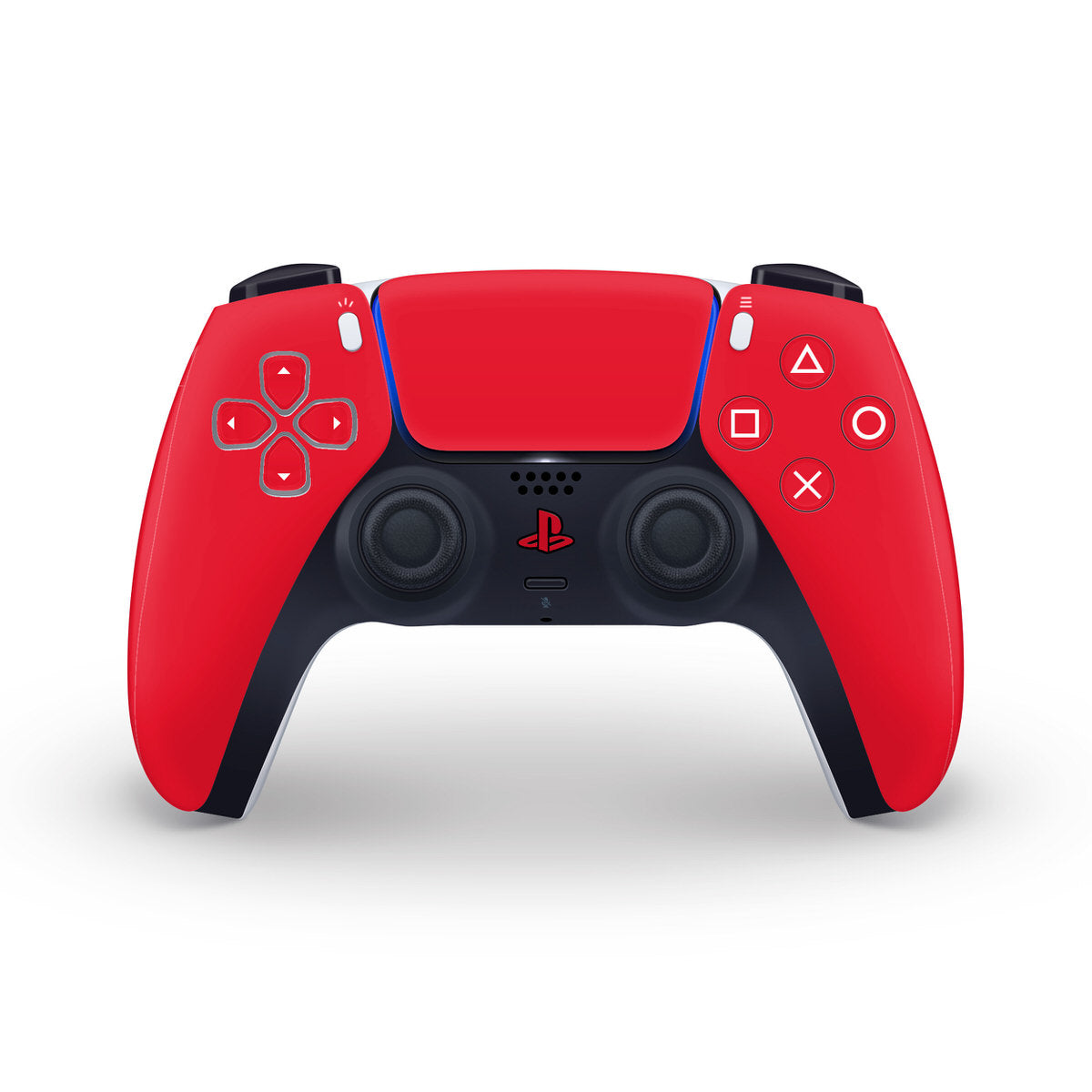 romantic red ps5 controller skin