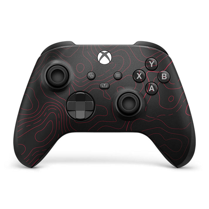 Ruby Topographic Xbox Series X Controller Skin – GhostlyGuard