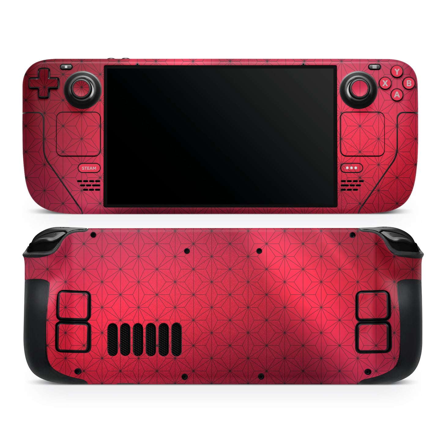 scarlet asanoha valve steam deck oled skin