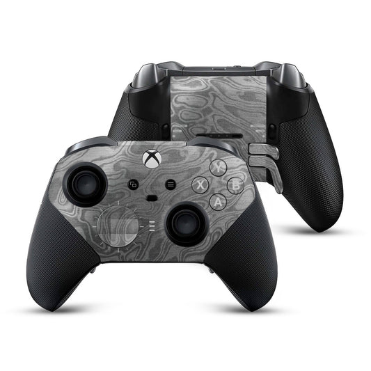 steel damascus xbox elite series 2 controller skin