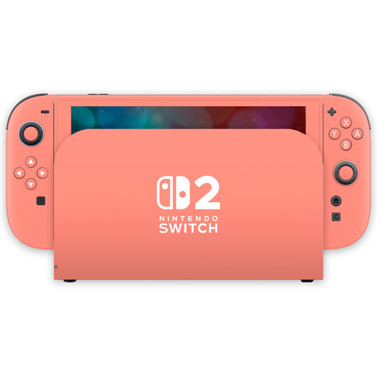 sunset coral nintendo switch 2 skins
