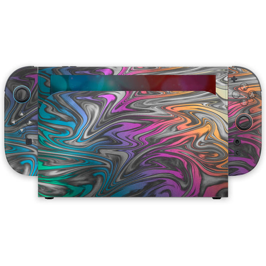 titanium liquid marble nintendo switch 2 skin