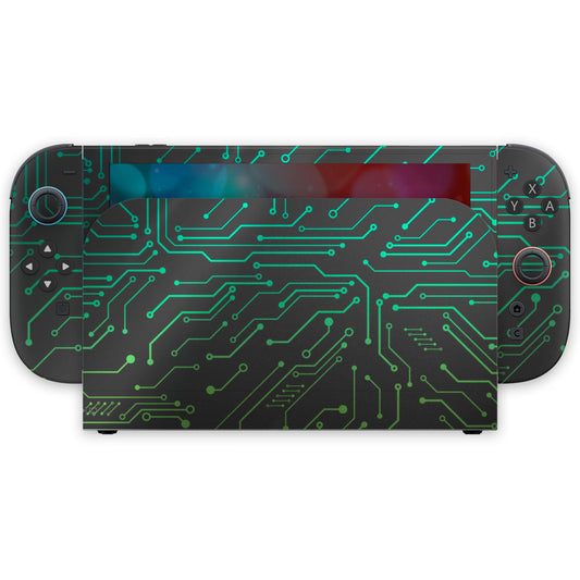 toxic cybernetic nintendo switch 2 skin