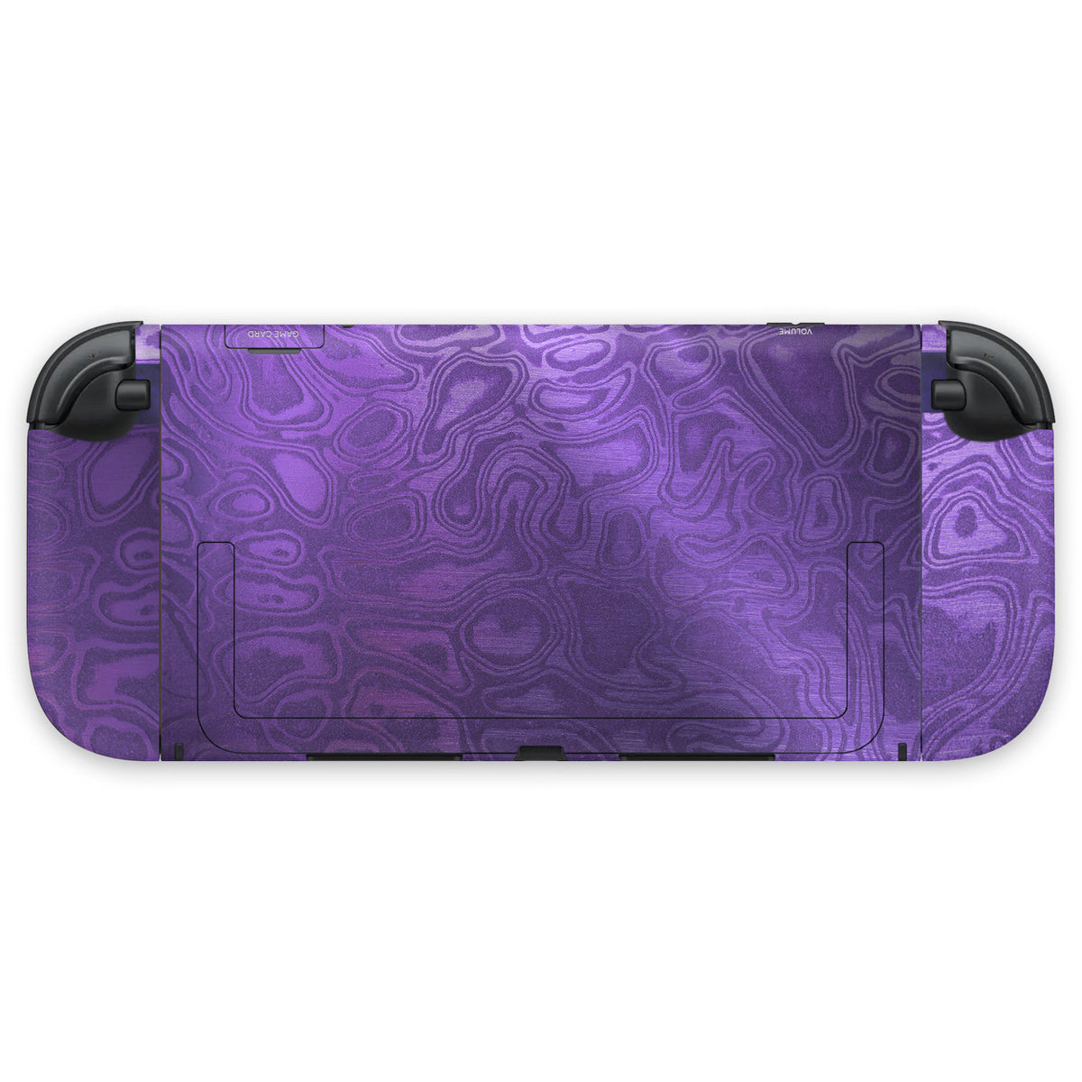violet damascus nintendo switch 2 console & joycon skins