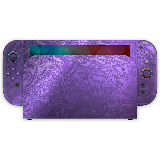 violet damascus nintendo switch 2 skin