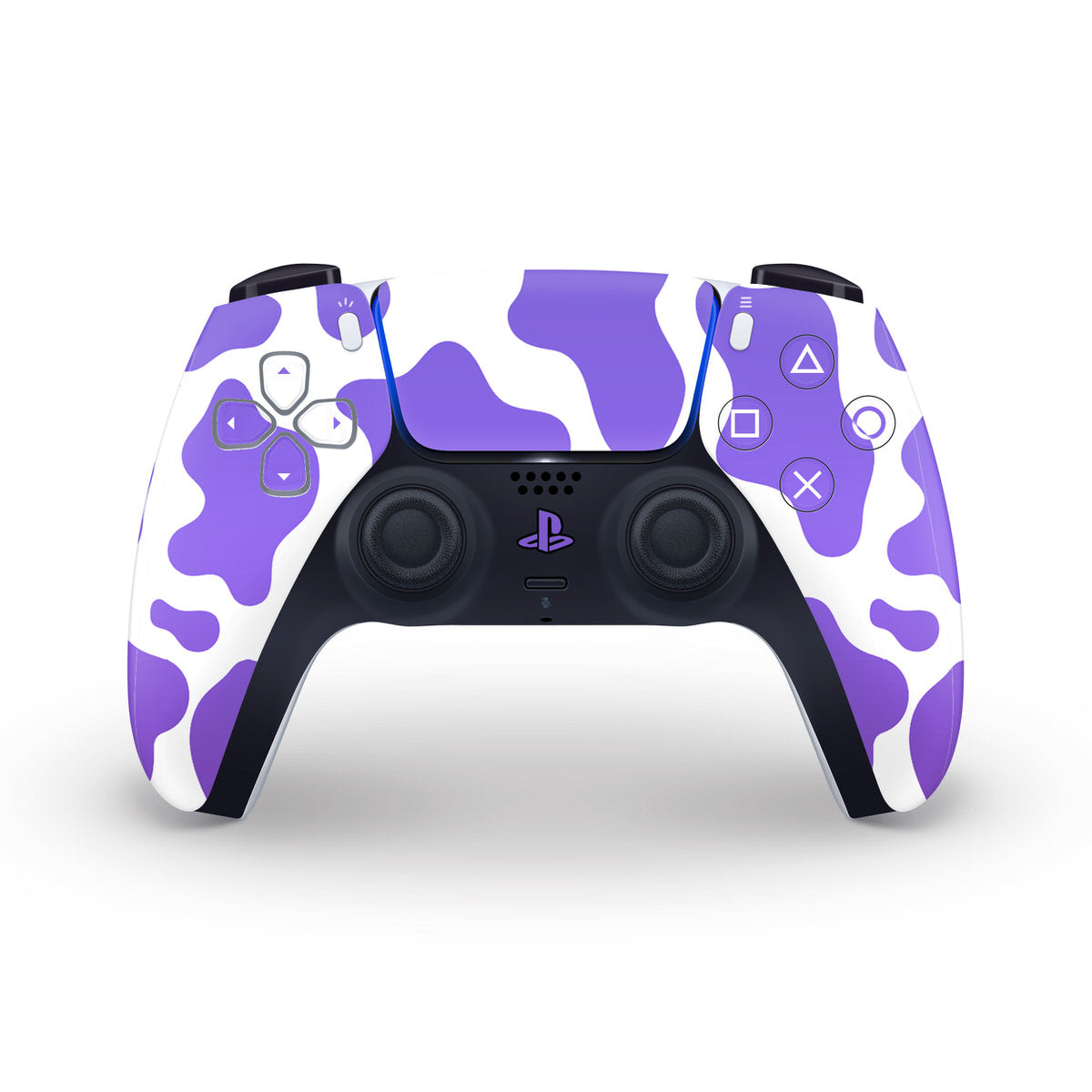 violet moo moo ps5 controller wrap skin