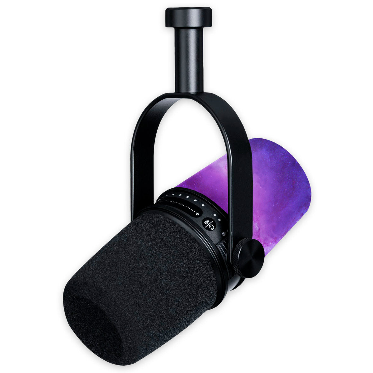 violet stardust shure mv7 decal skin