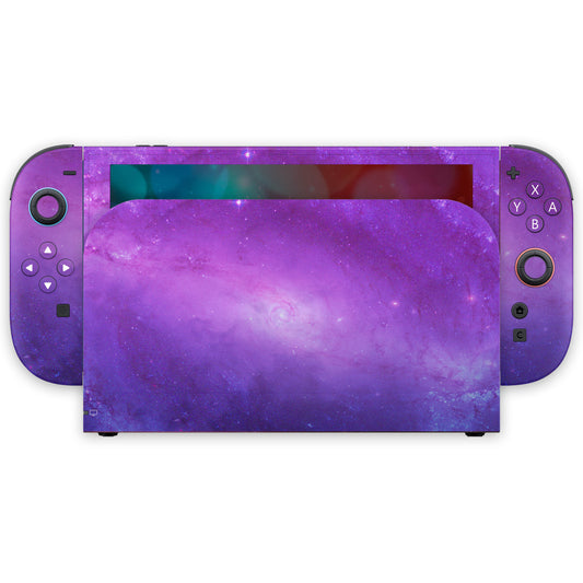 violet stardust nintendo switch 2 skin