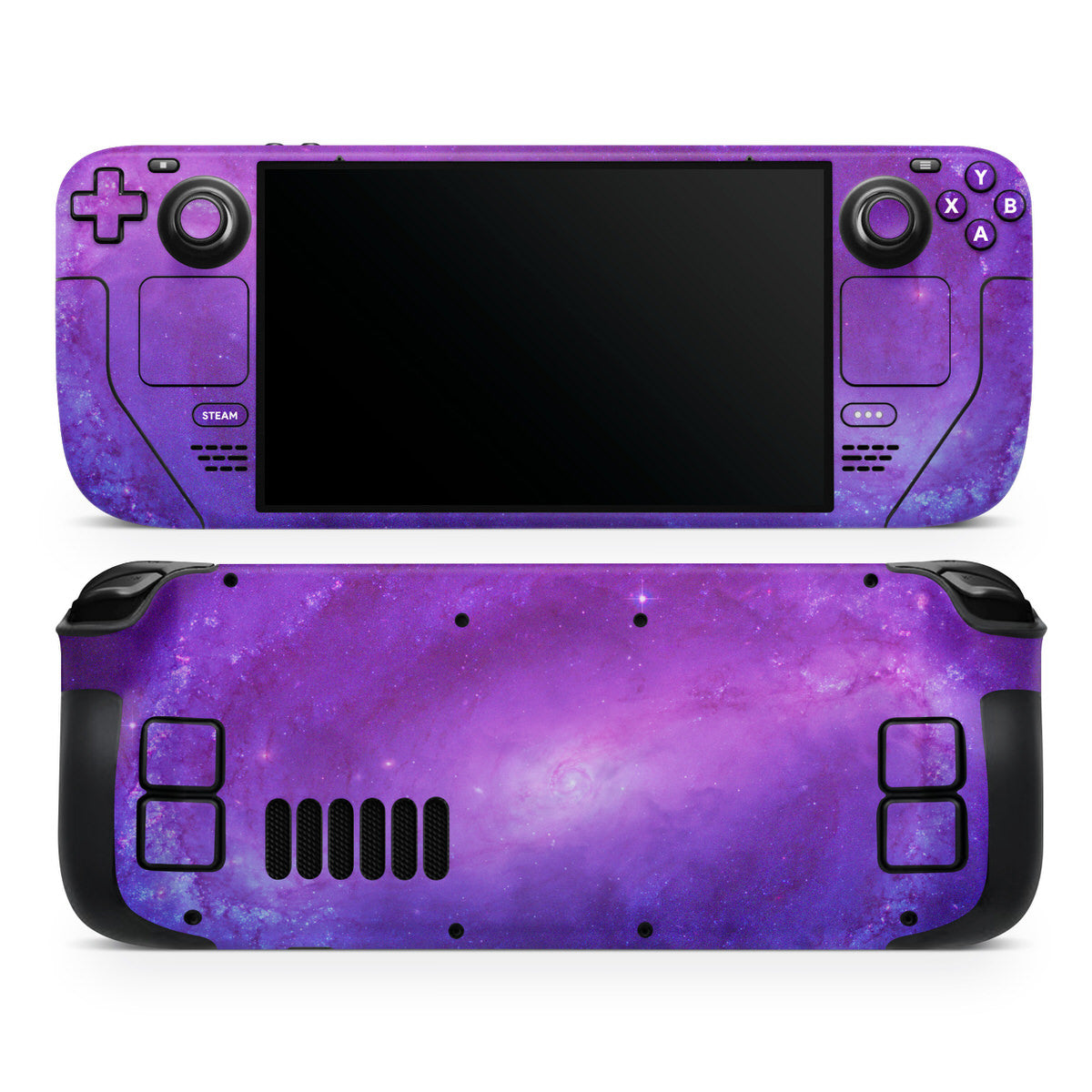 violet stardust steam deck decal skin