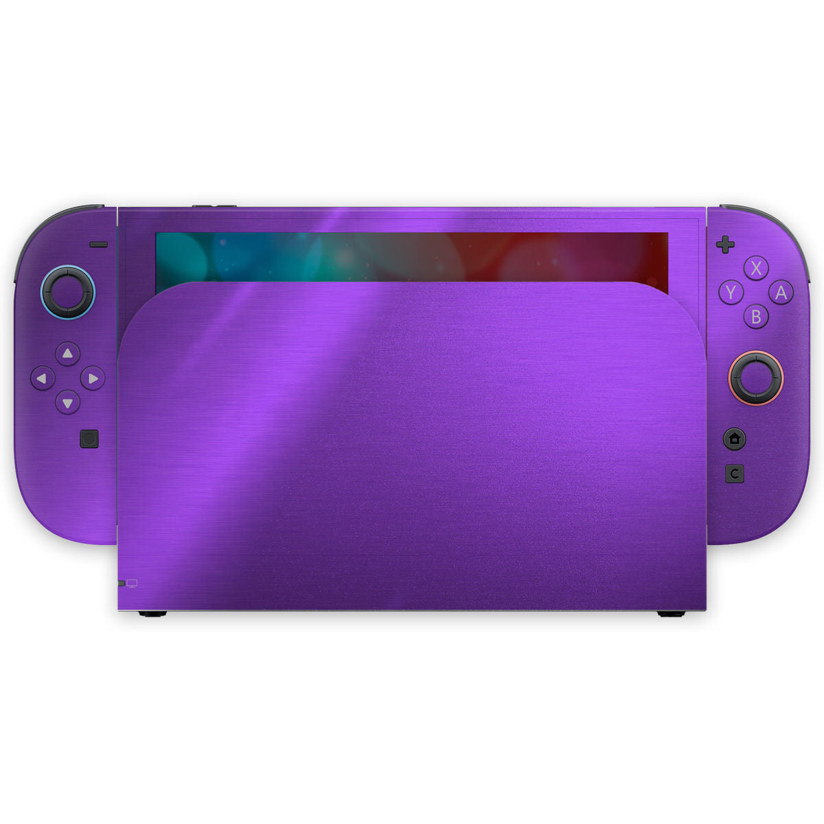violet steel nintendo switch 2 skin
