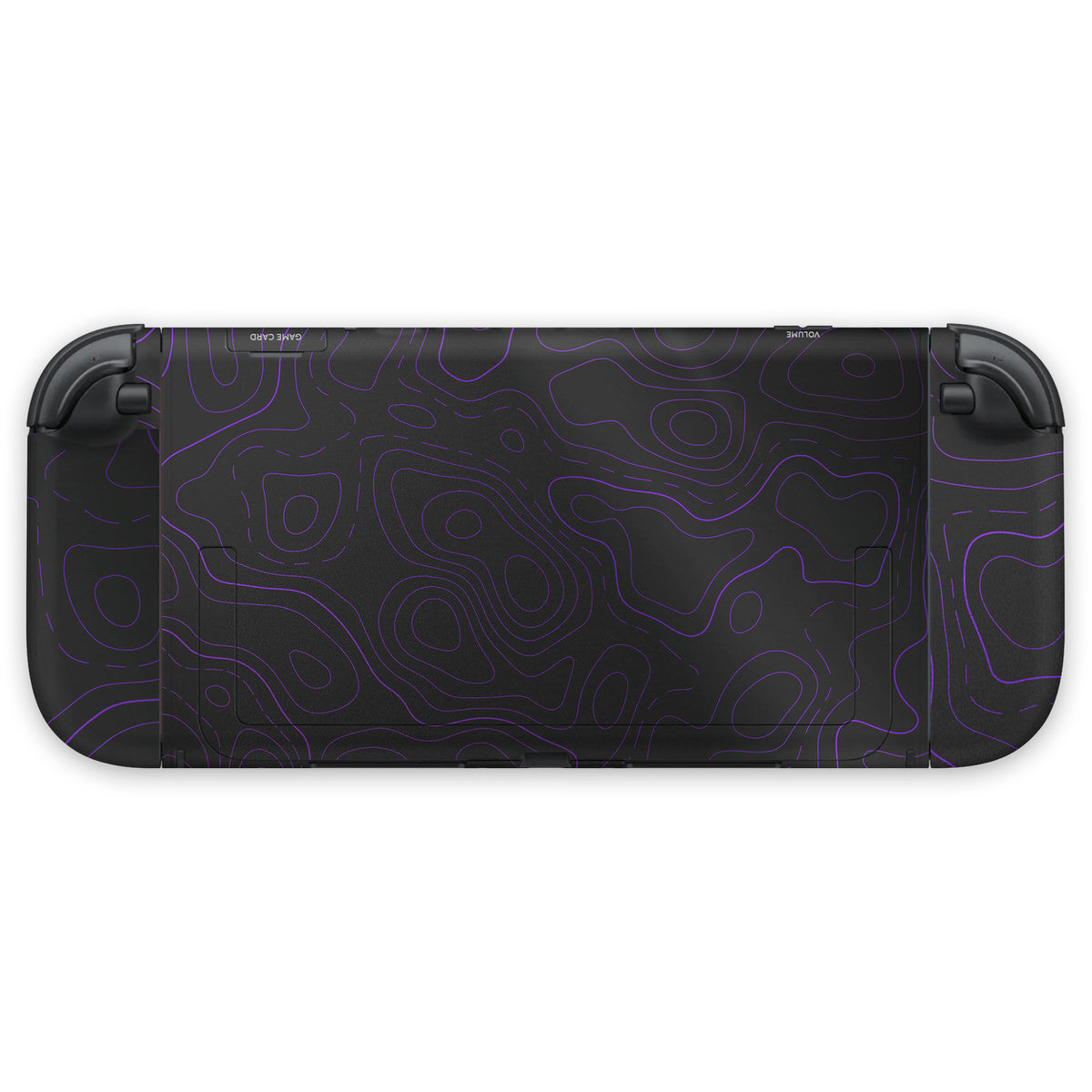 violet topographic nintendo switch 2 console & joycon skin
