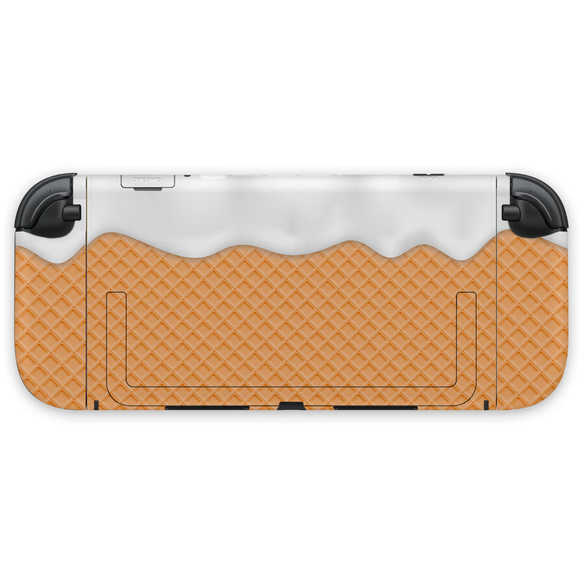 white ice cream nintendo switch 2 skin