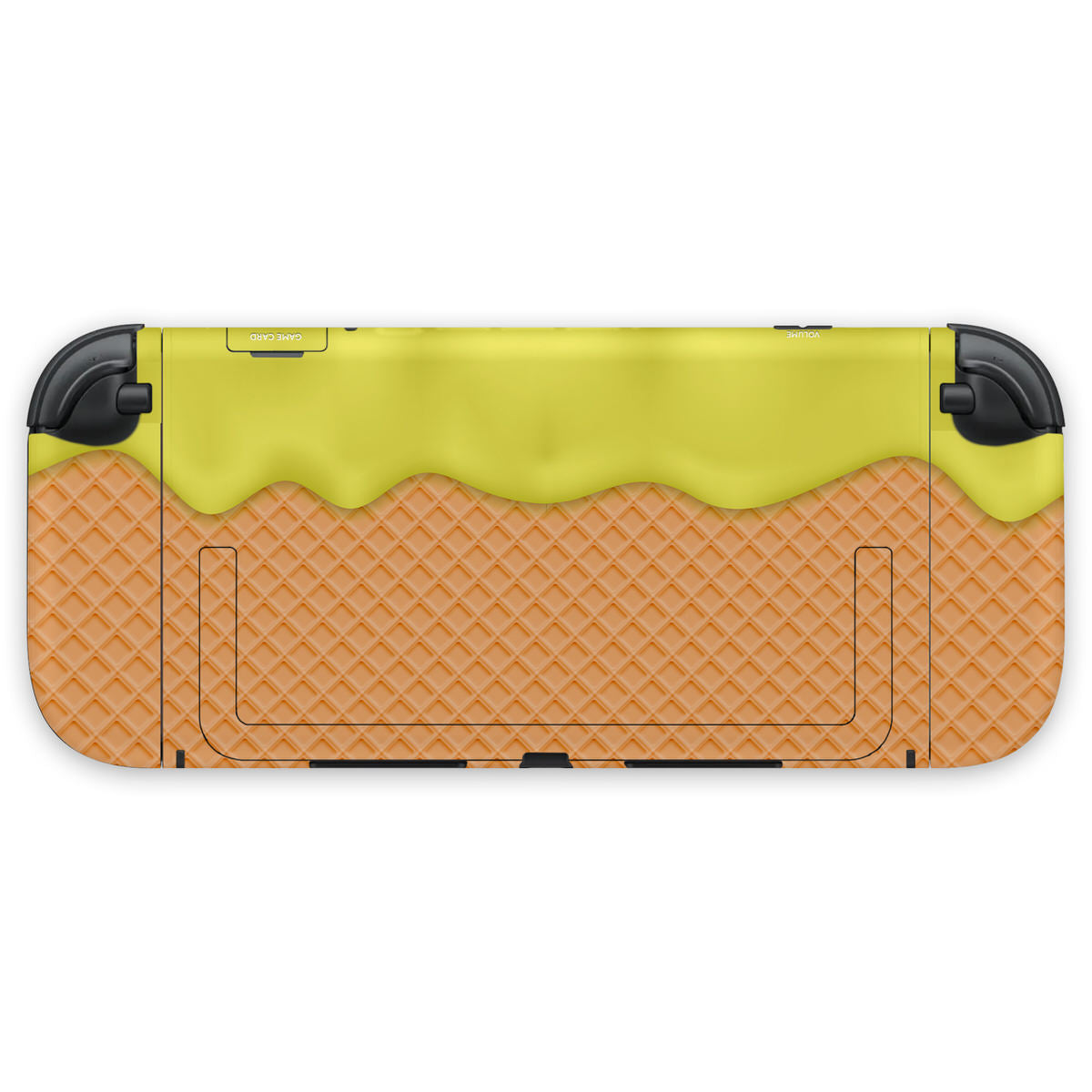 yellow ice cream nintendo switch 2 skin